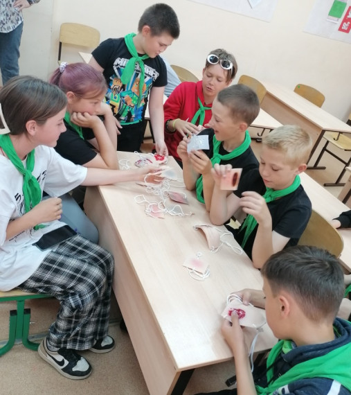 Школьный лагерь.